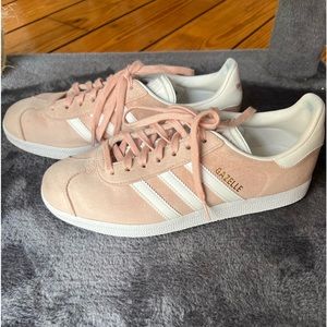 Adidas Gazelle Athletic Sneakers Rose Pink Suede BA9600 Women’s Size 7.1/2